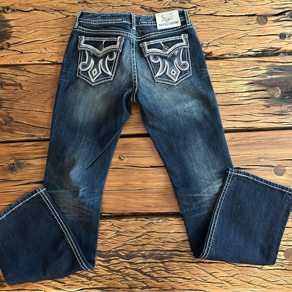 NWOT Woman’s MEL USA DNM Jeans Toledo Slim Boot Cut W29/L34 - Picture 2 of 7